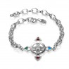 Schutzkreuz 30mm Silber 925 als Armband