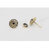 Energie-Schutz-Ohrstecker 585 Gold