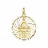 Schutzamulett "Frauenkirche" 14K Gelbgold