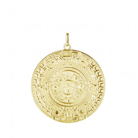 Schutzamulett "Maya" 14K Gelbgold