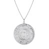 Schutzamulett "Maya" 14K Weißgold