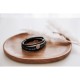 Lederarmband mit Energiekreis