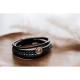 Lederarmband mit Energiekreis