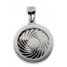 Energie-Schutz-Kreis 18mm Silber 925