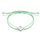 Armband in 5 Farben Kleeblatt in 9mm