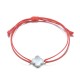 Armband in 5 Farben Kleeblatt in 9mm