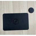 Telleruntersetzer mit Tassenuntersetzer Tanzender Engel - Kunstleder