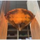Lichtkristall 15cm rund