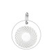 Kraft Amulett Atlantis 18mm in Silber 925
