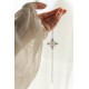 Schutzkreuz Silber 925 als Armband NEU