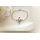 Schutzkreuz Silber 925 als Armband NEU