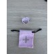 Stoffsäckchen 7x6cm für die kleinen Kristalle bis 40mm