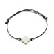 Armband in 5 Farben Kleeblatt in 11mm